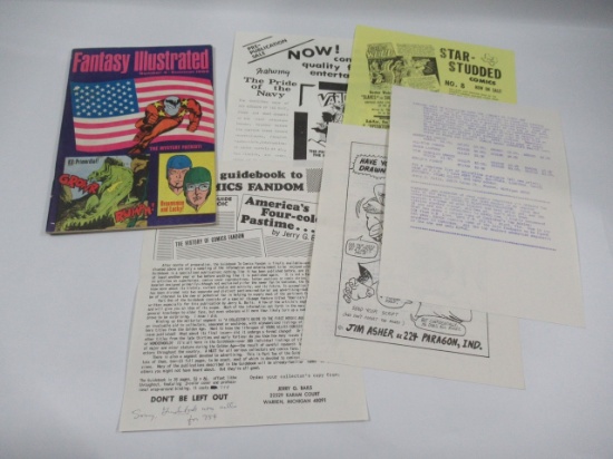 Fantasy Illustrated #4 Comics Fanzine (1965) Jeff Jones/Key