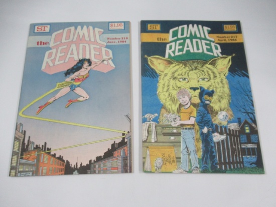 Comic Reader #217 + #218 (1984) Fanzine