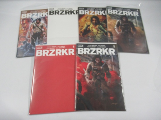 Brzrkr #1 (x6) w/Variants/Keanu Reeves