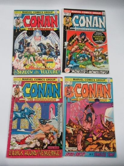Conan The  Barbarian #19-22/1st Conan #1 Reprint