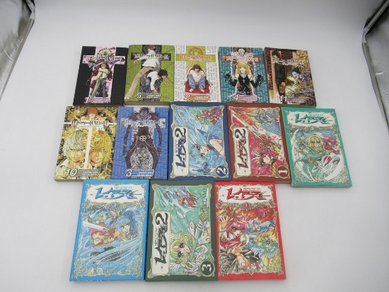 Death Note/Magic Knight Rayearth Manga Lot