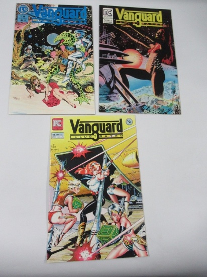 Vanguard Illustrated #1-3/Dave Stevens Cover