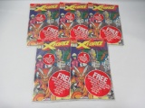X-Force #1  (x5) w/All 5 Cards/Sealed