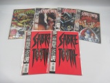 Sabretooth Death Hunt #1-4 Set + In the Red Zone Special