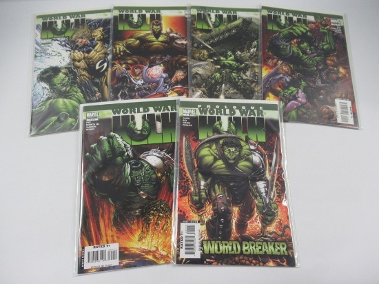 World War Hulk #1-5 Set + Prologue/1st Skaar