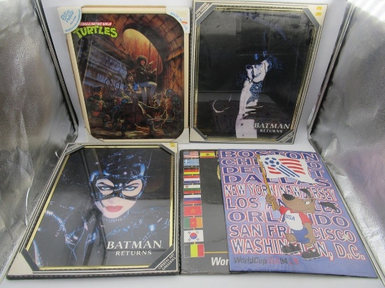 Movie/Comics/Sports Wall Art Lot