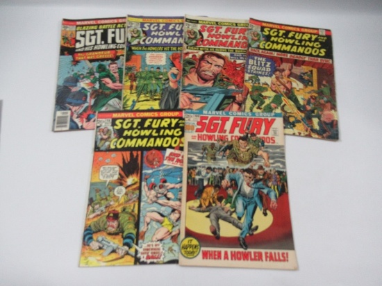 Sgt. Fury/Howling Commandos Bronze Age Lot