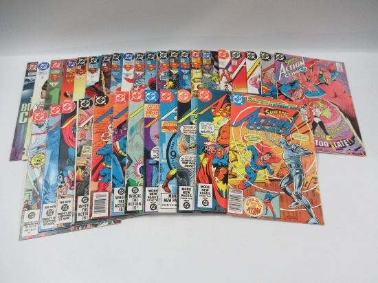 Action Comics Group of (33) #522-725