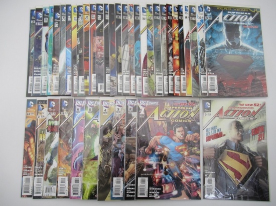 Action Comics (New 52) Comic Lot/2nd Calvin Ellis