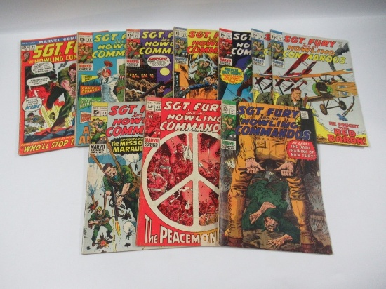 Sgt. Fury/Howling Commandos Silver/Bronze Lot