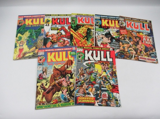 Kull the Conqueror #9-15 Bronze Age Lot