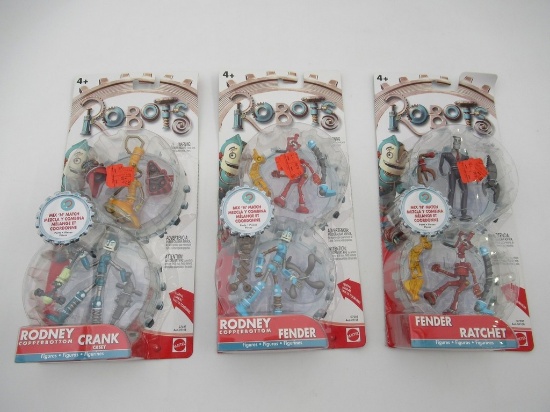 Robots The Movie Action Figure Lot