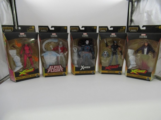 Marvel Legends X-Force Figure Lot/Wendigo BAF