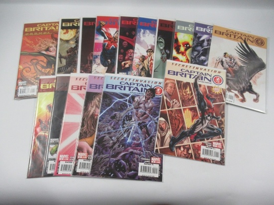 Captain Britain and MI 13 #1-15 + Annual/Run!