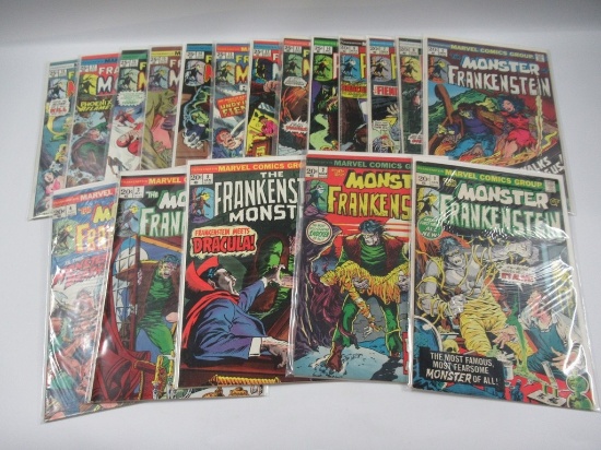Frankenstein #1-18 Full Run/1973 Marvel