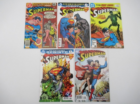 Superman Key/Collectible Comic Lot