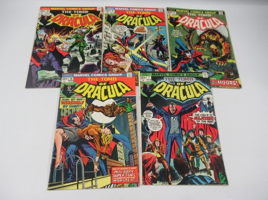 Tomb of Dracula #6/7/9/18/22