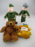 Garfield/Beetle Bailey + More Plush Lot