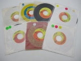 Group of 7 Beatles Singles Records Capitol