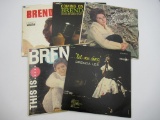 Group of 5 Brenda Lee LP Records