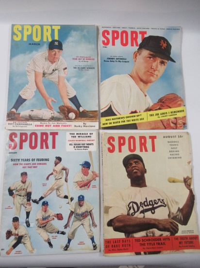 Sport Magazine Lot 1949-1958