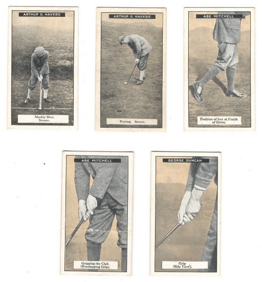 1925 Imperial Tobacco How To Play Golf Card Lot