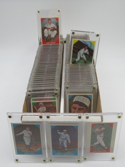 1960 Fleer Baseball Greats Complete Set #1-79