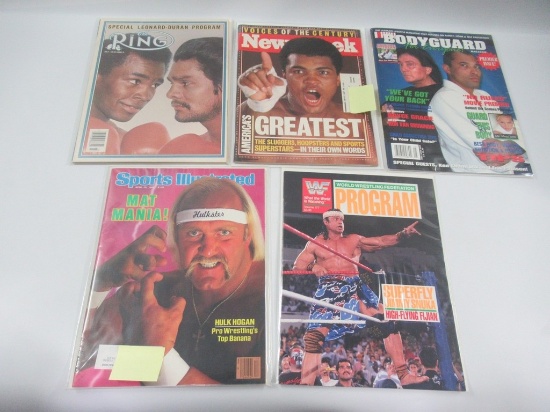 Wrestling/Bodyguard/Boxing Magazines/Hulk Hogan