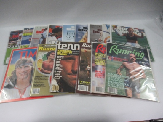 Tennis/Golf/Soccer/Running Magazine Lot