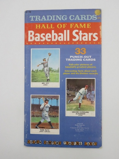 1961 Baseball Stars Trading Card Book/Gold Funtime