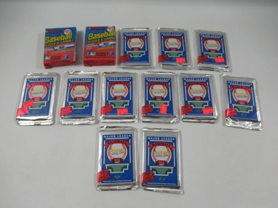 1989 Unopened Baseball Cards Pack Lot