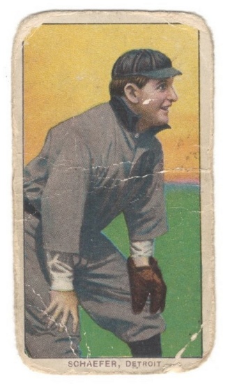 Germany Schaefer Baseball Card 1909-11 T206