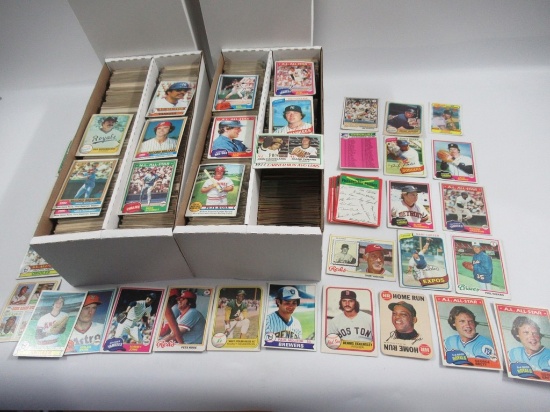1970s/80s Baseball MLB Card Lot