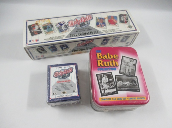 Baseball Card Factory Sealed Sets Lot