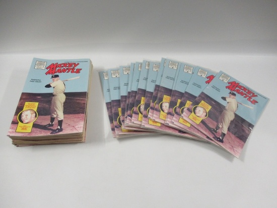 Mickey Mantle #1 Comic Book Lot of (40)!!!