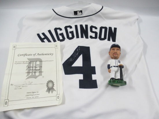 Bobby Higginson Autographed Detroit Tigers Jersey