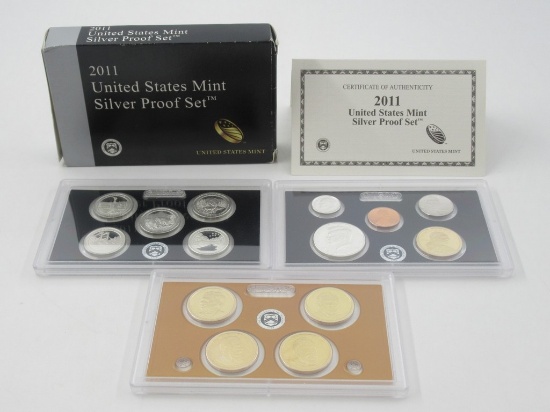 2011 US Mint Silver Proof Set