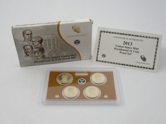 2013 US Mint Presidential Dollar Proof Set