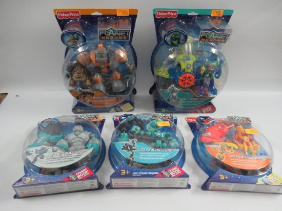 Planet Heroes Figure Lot/Fisher-Price