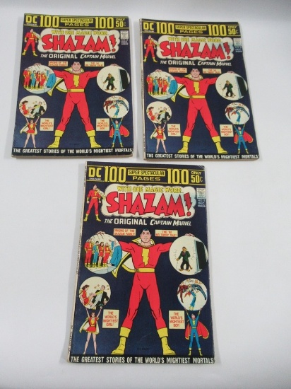 Shazam #8 (x3)/1st Black Adam (1973)
