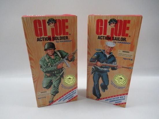 G.I. Joe 12" Figure Lot Soldier/Sailor