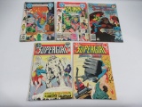 Supergirl/Related Bronze Age Lot of (5)