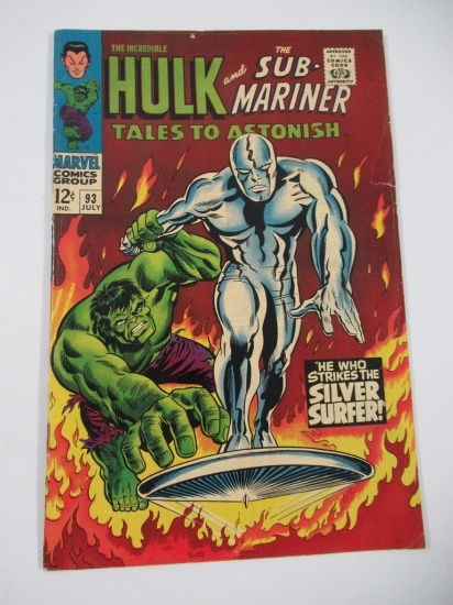Tales to Astonish #93/Silver Surfer vs. Hulk