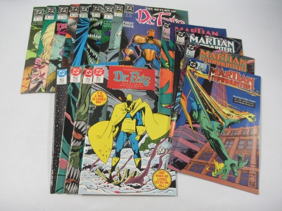 Dr. Fate/Martian Manhunter Comic Lot