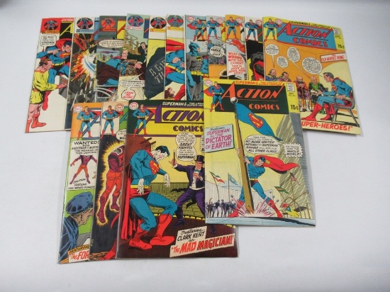 Action Comics Group of (15) #381-399