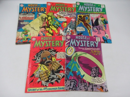 House of Mystery #148/150-153 Martian Manhunter