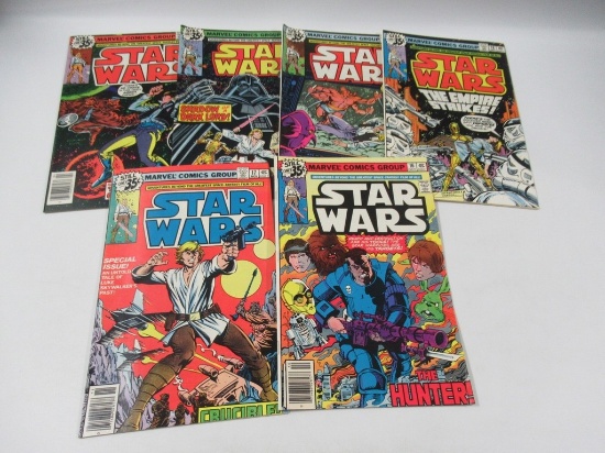 Star Wars #16-18 + #20-22/1st App. The Hunter