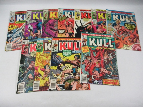 Kull #17-25 + #27/28 Marvel