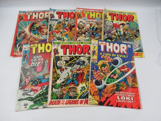 Thor #190/191/194/195/196/197/199 1st Ego-Prime