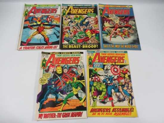 Avengers #100/102/104-106 Anniversary Issue